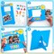 30 Pack Summer Beach Photo Frame Craft Kits for Kids - 6.7" Picture Frame Craft Kits - Summer Color